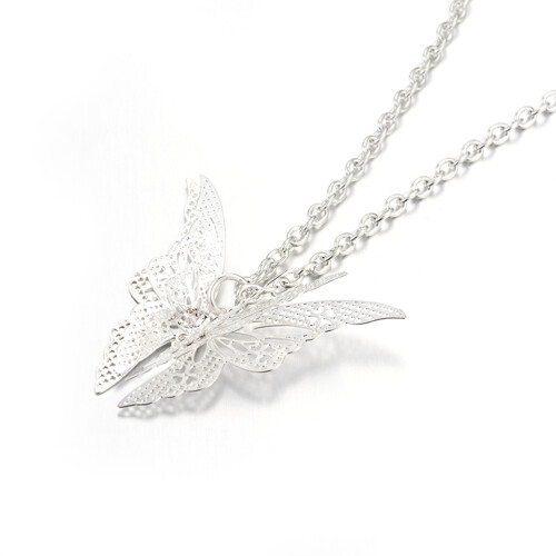 Fashionable Uitsnede Hanger Ketting Verstelbaar Legering