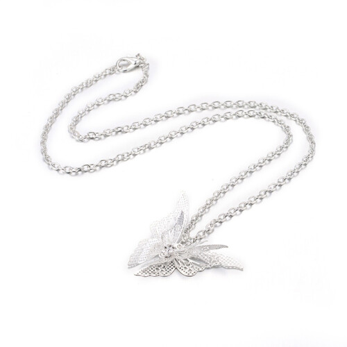 Fashionable Uitsnede Hanger Ketting Verstelbaar Legering 2