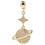 Silikon Charm Fin Legering Charm För 7