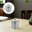 2St Kaffekoppar: Rostfritt Med Handtag Lock För Utebruk 10