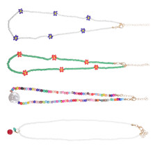 4 Stycken Påsatta Choker Halsband För Tonåringar