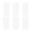 6Pcs Tpu Helskärmsprotektor Hög Hållfasthet För B5 9