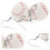 1 Baseboll Örhängen För Flickor 3