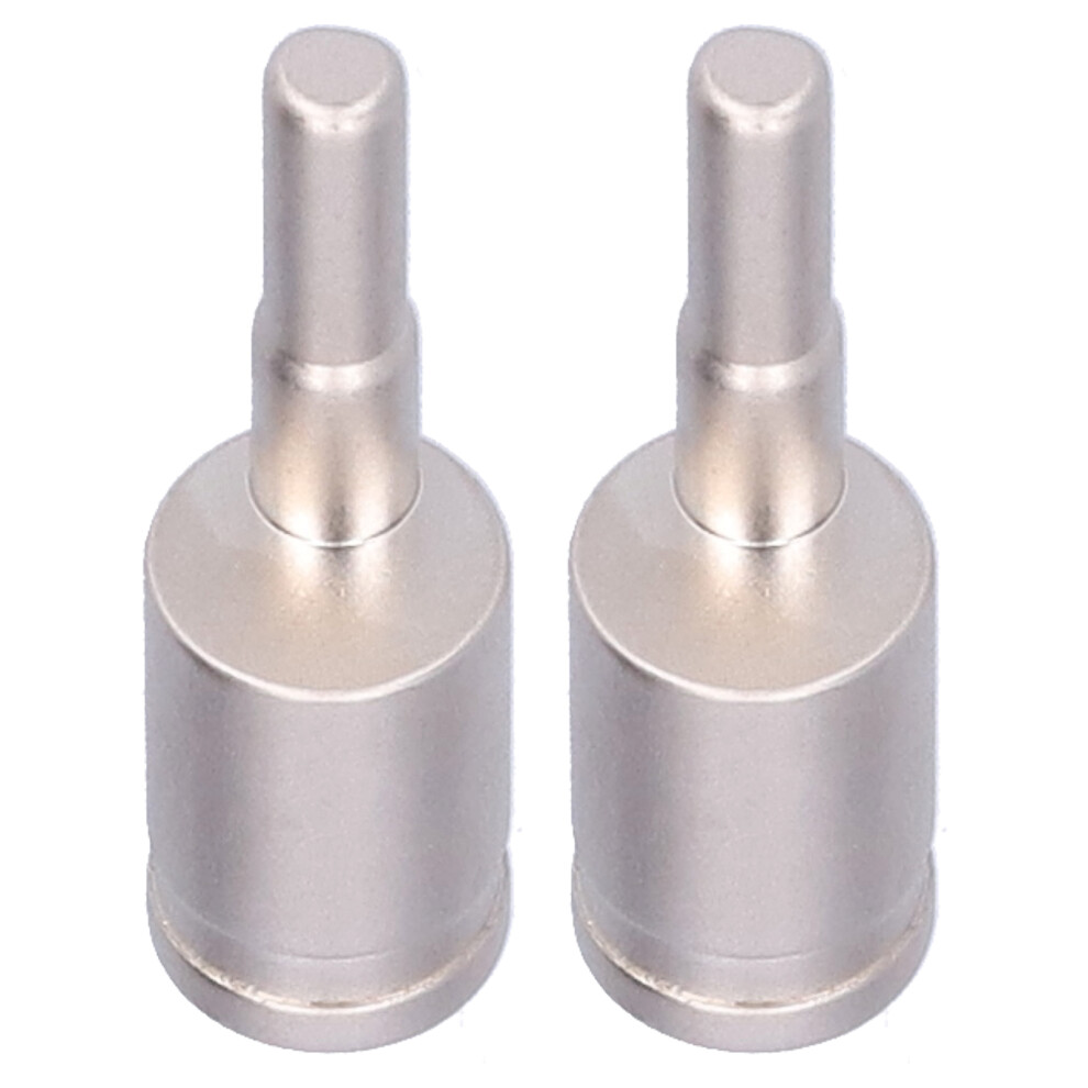 2Pcs 4Ga Copper Wire Reducer Terminal Connector For Car Audio Amplifier Silver 3181358953129