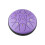 Tambour à langue Rain Drum de 6 pouces, 11 notes, violet/vert 1