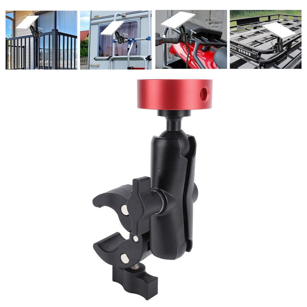 Aluminium Alloy Rv Mount For Ladder Clamp For Mini Abs Trailer Yacht Pole Red 8421358955965
