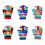 6 Par Barns Vinterhandskar Varmt Mode 9