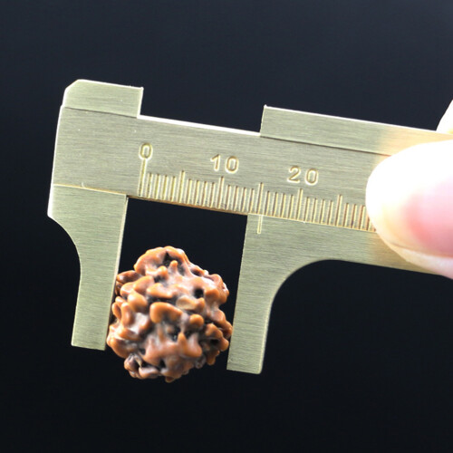 Antik Skjutmått Av Mässing Miniatyr Mäthak 2