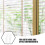 20Pièces Crochets Transparents Pour Lames De Stores 8