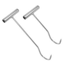 2St T-Handtags Hållare För Avloppsdäck: Lyftverktyg För Dörrar, Lock