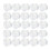 100Pcs Diy Örhängen Tillbehör Multifunktionella Öronproppar 7