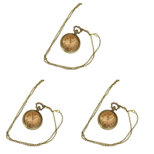 3 Stycken Fickur Locklåda, Hängande, Retro Stora Siffror 1