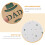 Wood Fathers Day-kort, Välsignelsekort, Hälsokort 6