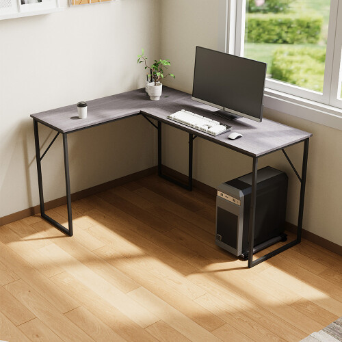 Living And Home Modern L-Shaped Computer Desk
