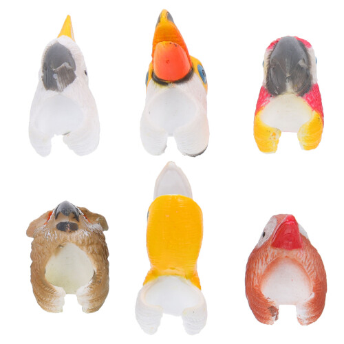 6Pcs Ringar Barn Leksak Fyllnad Klassrumspriser