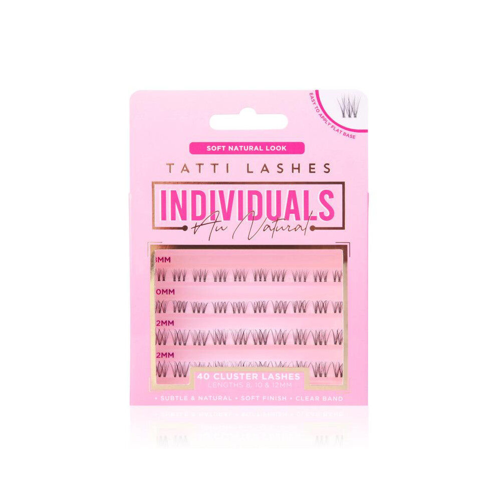 (Au Natural, Clear) Tatti Lashes Invisi-Lash Kit