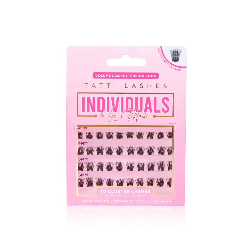 Black (A La Mode, ) Tatti Lashes Invisi-Lash Kit