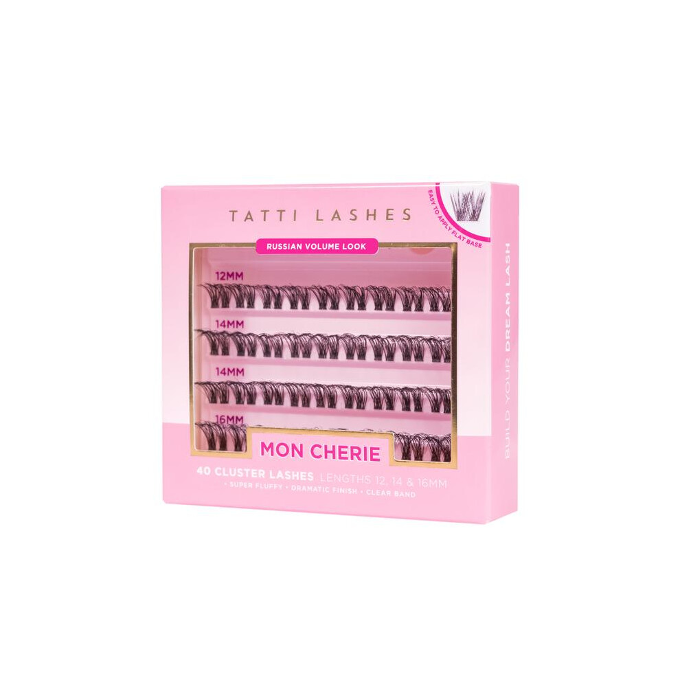 (Mon Cherie, Clear) Tatti Lashes Invisi-Lash Kit