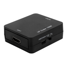 Convertisseur HDMI vers AV ABS, Entrée HDMI 480i-1080P, USB