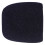 9 pezzi coperture antipolvere in EVA per microfono 68x60mm Nero 15