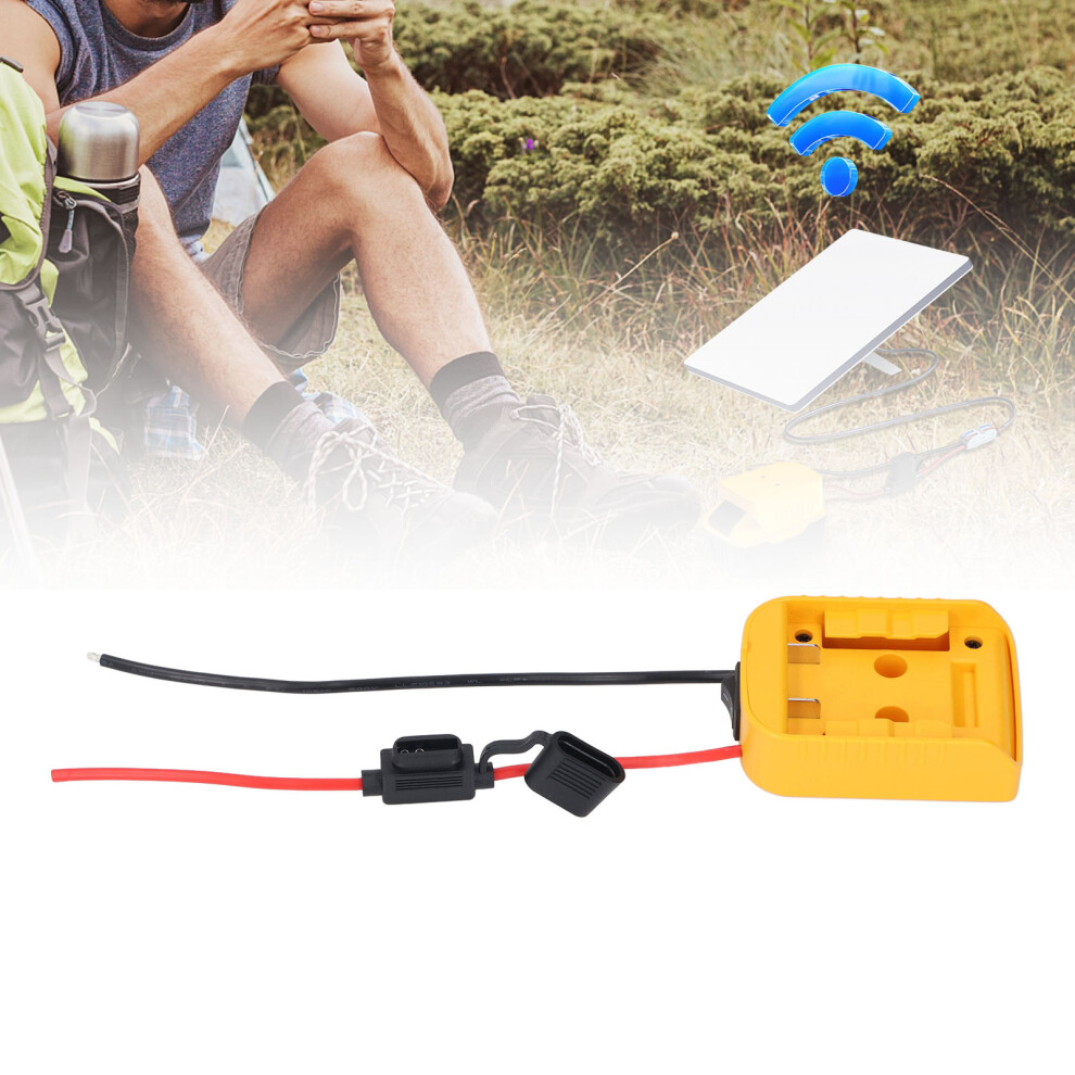 2M Satellite Dc Power Cord For 18V/20V Li Batteries, 30A Fuses 8461358959655