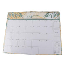 Wandkalender 2025, 12 Monate, Hängekalender mit