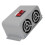 3 Hole Car Heater 24V 600W Windshield Defroster Kit, Compact, Adjustable 12