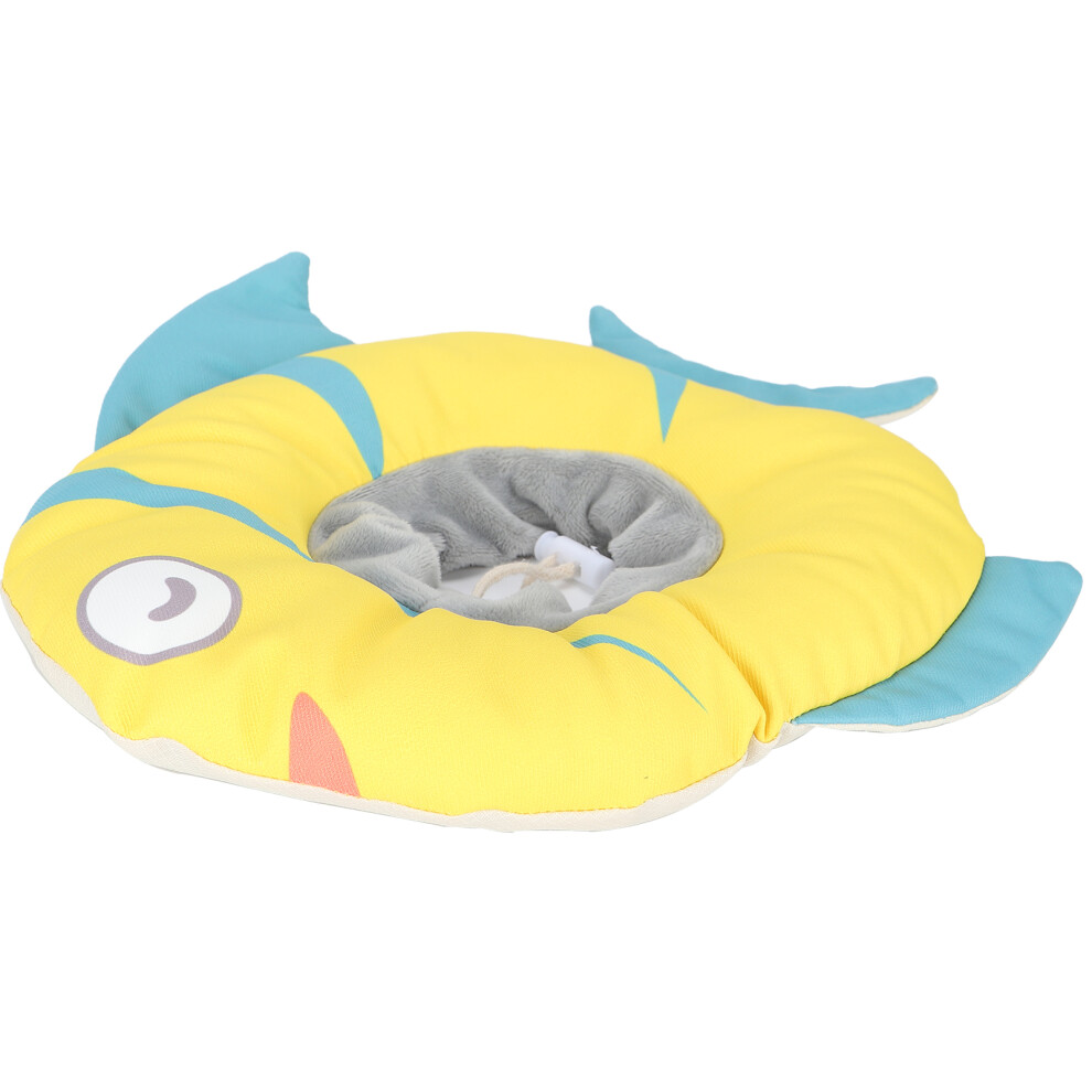 M Size Waterproof Fish Shape Cat Neck Cone Adjustable Recovery Collar for Pets-image-OPC-PMT2NY2-NEW