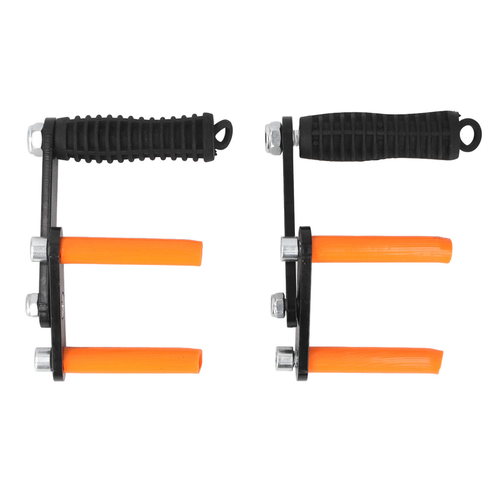 2Pcs Plywood Carrier Tool Heavy Duty Panel Lifter For Drywall & Glass Black 8481358962165