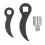 Versatile Crowbar Adapter Head 3/8in Star to 1/2in Square Serrated Design 2