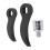 Versatile Crowbar Adapter Head 3/8in Star to 1/2in Square Serrated Design 14