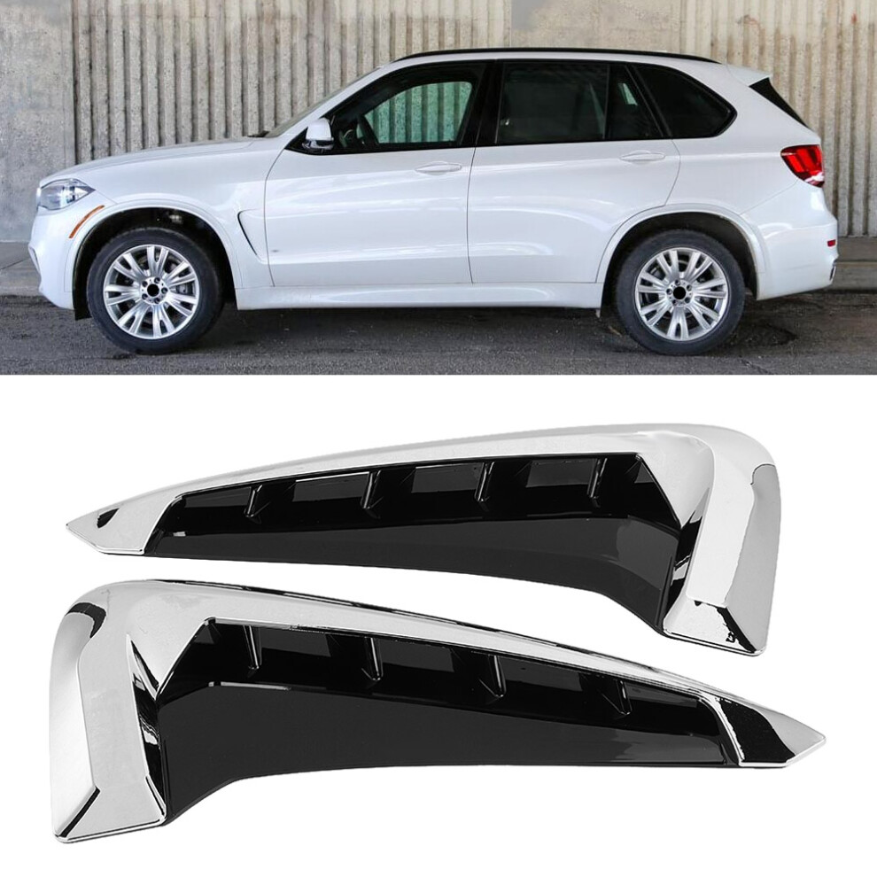 Car Fender Air Vent Cover For Bmw X5 F15 14-18 - Premium Abs Trim Sticker 4291358962720