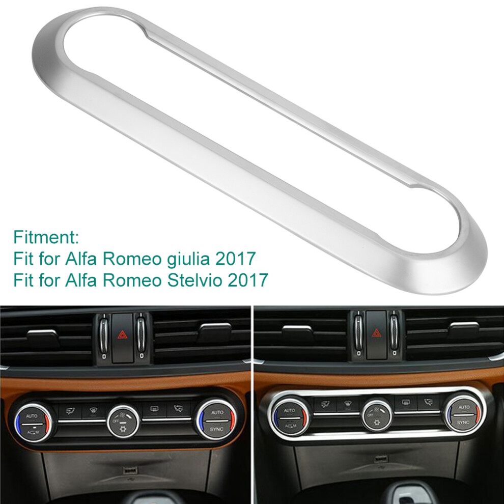 Center Ac Adjustment Frame Trim Stickers For Alfa Romeo Giulia 2017 4231358962672