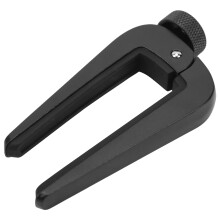 Acoustic Guitar Capo Zinc Alloy Adjustable Clamp for Bass Ukulele Violin Black