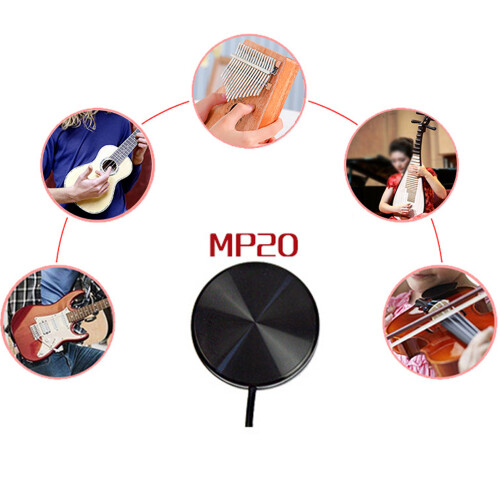 Pickup per ukulele MP20/MP50 in plastica 30x30/45x30 mm 2