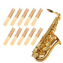 10PCS Clarinet Reeds 2.5 with Protective Cover for Bb Saxophone Accessories