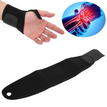 Sports Compression Wrist Brace Adjustable Support Wrap for Training & Pain