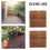2 Dalles De Sol Emboîtables En Bois Pour Balcon Patio 8