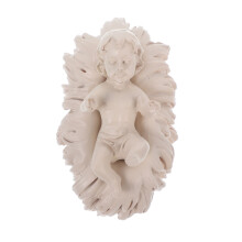 Miniature Baby Jesus Figur I För Julskåp