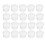 100Pcs Diy Örhängen Tillbehör Multifunktionella Öronproppar 6