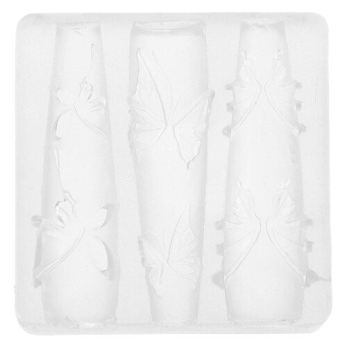 Butterfly Nagelkonst Form 3D Nälsformar Gjutform För Epoxyhars