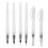 6Pcs Vattenpenslar Set Storlekar Med Spetsiga Och Tips 11