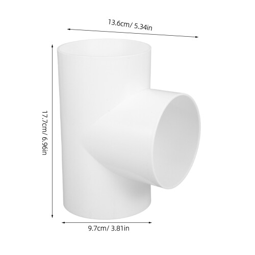 Duct Connector 3 - Plaströrsförbindning För Utsugning 2