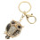 3Pcs Owl-Form Glittrande Nyckelring Väscka Hänglås Charms 3