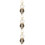3Pcs Owl-Form Glittrande Nyckelring Väscka Hänglås Charms 10