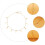 1 St Girl Lockkedja Medaljong Modeaccessoar 6