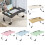 Living And Home (Black) Foldable Laptop Bed Table with USB Ports 3