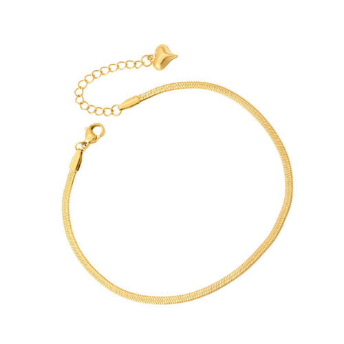 1 St Strandfotkedja Ormdesign Hänglås DIY Accessoar Guld