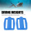 Blue Dive Weights 2Pcs Steel Plastic Erosion Resistant Belt Quick Release 5