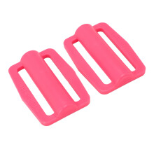 Pink 2Pcs Dive Weights Smoother Finish Erosion-Resistant Plastic Steel Buckle
